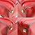 Céline Celine Luggage Micro Shopper Handtasche Rot - Ansicht 4