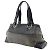 Bottega Veneta Canvas- und Leder-Shopper Braun Schwarz - Ansicht 2