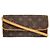 Borsa a Spalla Pochette Twin PM Monogramma Louis Vuitton Marrone - vista 2