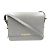 Borsa a spalla in pelle grigia Burberry Marrone - vista 2