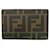 Fendi Khaki Card Case Cloth  ref.2146616