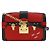 Clutch e borsa a spalla in pelle Epi Louis Vuitton Rosso