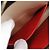Clutch e borsa a spalla in pelle Epi Louis Vuitton Rosso - vista 6