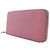 Cartera de seda Azap Long de Hermès Rosa - vista 2