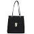 Borsa a Spalla Gancini di Salvatore Ferragamo Nero