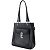 Borsa a Spalla Gancini di Salvatore Ferragamo Nero - vista 2