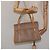 Gucci Borsa a mano Micro GG Supreme in PVC beige e oro 000 406 4857 Auth ki5660 D'oro - vista 22