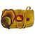 Borsa a Spalla Miu Miu in Pelle Scamosciata Gialla Auth 116150 Giallo
