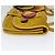 Borsa a Spalla Miu Miu in Pelle Scamosciata Gialla Auth 116150 Giallo - vista 4
