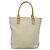 Céline Borsa tote in tela Macadam Celine in suede bianco e oro Auth mr1231 D'oro - vista 2