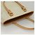 Céline Borsa tote in tela Macadam Celine in suede bianco e oro Auth mr1231 D'oro - vista 6