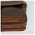 Céline Borsa a spalla in tela Macadam CELINE in pelle PVC marrone oro Auth 116597 D'oro - vista 15
