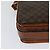 Céline Borsa a spalla in tela Macadam CELINE in pelle PVC marrone oro Auth 116597 D'oro - vista 16