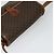Céline Borsa a spalla in tela Macadam CELINE in pelle PVC marrone oro Auth 116597 D'oro - vista 6