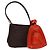 Bolsa de Ombro GUCCI Camurça Patente 2Set Marrom Laranja Auth EC423