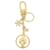 Louis Vuitton Vivienne Ice Skate Keyring Golden  ref.2148291