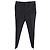 Pantaloni in jacquard floreale Saint Laurent in lana nera