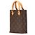 Borsa Petit Sac Plat 2way in Tela Monogram Louis Vuitton Marrone M69442 - vista 2