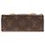 Borsa Petit Sac Plat 2way in Tela Monogram Louis Vuitton Marrone M69442 - vista 3