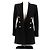 BALMAIN Jacken T.FR 34 Wolle Schwarz