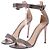 Sandali GIANVITO ROSSI T.EU 38.5 Pelle Argento