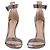 Sandali GIANVITO ROSSI T.EU 38.5 Pelle Argento - vista 4