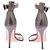 Sandali GIANVITO ROSSI T.EU 38.5 Pelle Argento - vista 5