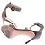 Sandali GIANVITO ROSSI T.EU 38.5 Pelle Argento - vista 7