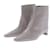 Autre Marque LOULOU STUDIO Ankle boots T.EU 38 Leather Grey  ref.2148613