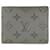 Slender Louis Vuitton Monogram Eclipse Reverse Wallet Brown