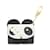 Louis Vuitton Monogram Eclipse Etui Earphones Case Black Leather Cloth  ref.2149257
