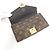 Portafoglio Pallas M58415 Monogramma Louis Vuitton Marrone Nero - vista 5
