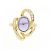 Anillo de Tanzanita Tasaki Pearl - vista 2