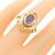 Anillo de Tanzanita Tasaki Pearl - vista 5