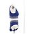 VERSACE Badebekleidung T.International L Polyester Blau - Ansicht 3