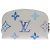 Pochette Tick PM per donne Louis Vuitton Bianco Blu - vista 2