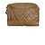 Bolsa Chanel Camera Bag em Couro Acolchoado Camelo Marrom