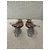 Décolleté slingback Amina Muaddi in PVC trasparente argento - vista 5