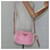PRADA Borsa a Spalla Nylon Rosa Oro Auth MX052 D'oro - vista 22