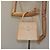 Bolso de mano Gancini de goma beige Auth KD319 de Salvatore Ferragamo - vista 20