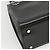 Borsa a spalla Gancini in pelle nera e argento autentica Salvatore Ferragamo MX070 Nero - vista 11