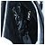 Borsa a spalla Gancini in pelle nera e argento autentica Salvatore Ferragamo MX070 Nero - vista 19