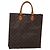 LOUIS VUITTON Borsa a Mano Monogram Sac Plat M51140 LV Auth ep8430 Monogramma