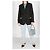Blazer in lana nera e pelliccia Gianfranco Ferré Nero - vista 3