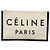 Céline Borsa a tracolla CELINE in tela bianca e nera Auth bs24215 Nero Bianco - vista 2