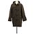Barbara Bui Khaki wool duffle coat