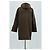 Barbara Bui Khaki wool duffle coat - view 6