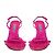 Sandali con tacco a strappo Alberta Ferretti Rosa - vista 2