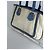 Vintage Céline Paris Canvas Leder Tasche Blau Beige - Ansicht 15