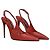 Dolce & Gabbana Slingback-Schuhe aus lackiertem Leder Rot